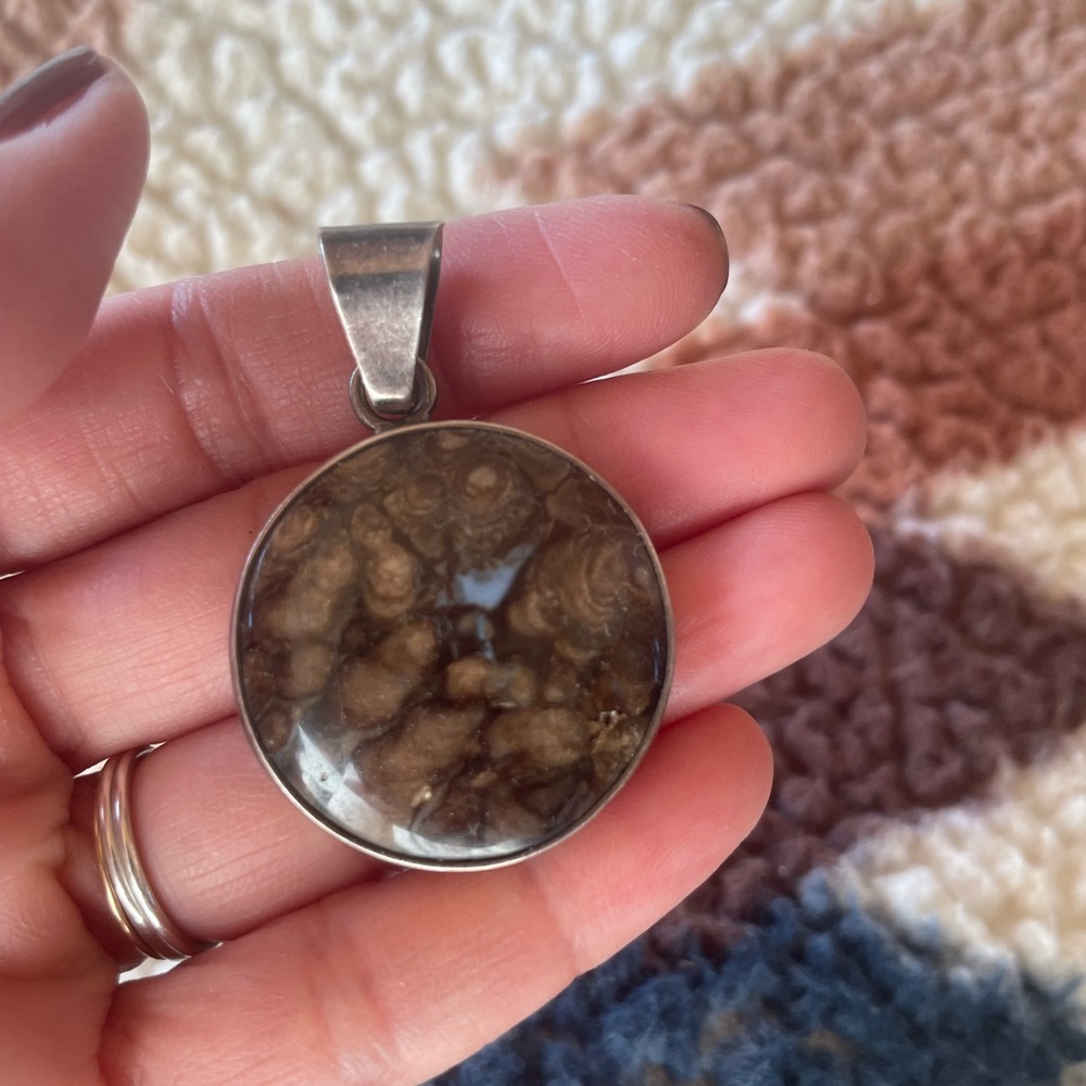 Fossil Pendant Charles Albert